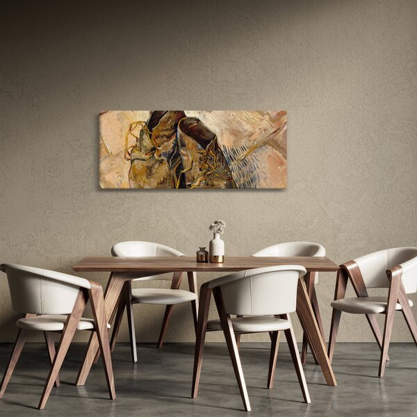 Kép - Vincent van Gogh, Shoes, reprodukciók (120x50 cm)