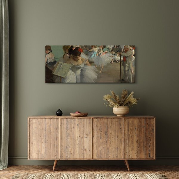 Kép - Edgar Degas, The Dance Class, reprodukciók (120x50 cm)