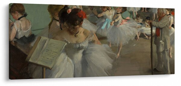 Kép - Edgar Degas, The Dance Class, reprodukciók (120x50 cm)