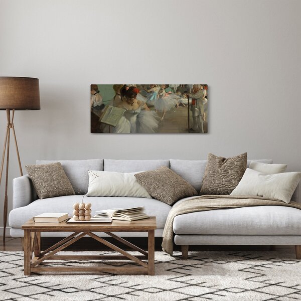 Kép - Edgar Degas, The Dance Class, reprodukciók (120x50 cm)