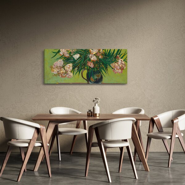 Kép - Vincent van Gogh, Oleanders, reprodukciók (120x50 cm)