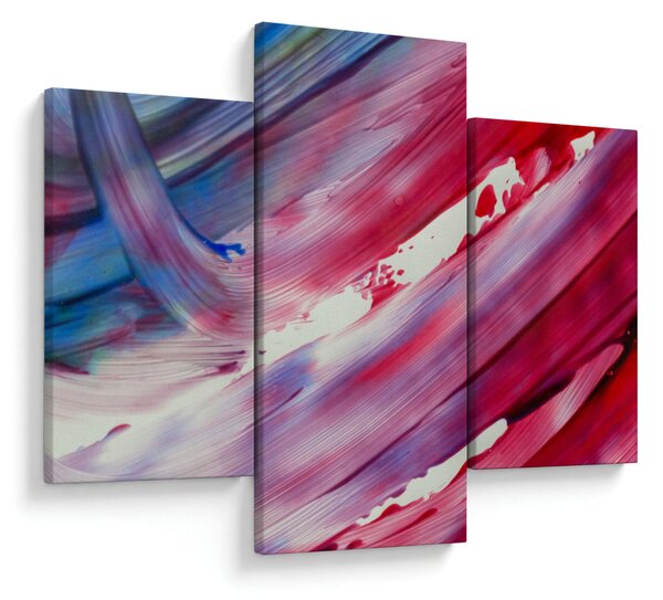 Kép - rózsaszínes kék szín (90x60 cm)