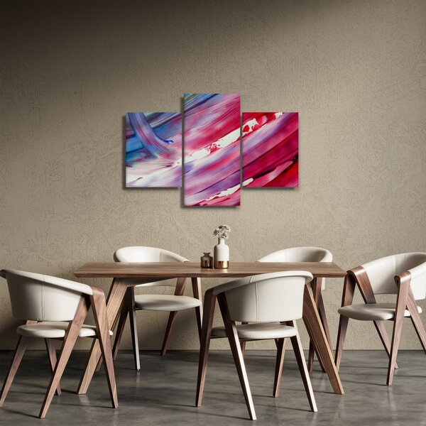 Kép - rózsaszínes kék szín (90x60 cm)