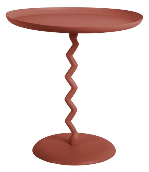 Fém kerek tárolóasztal ø 40 cm Zig Zag – Leitmotiv