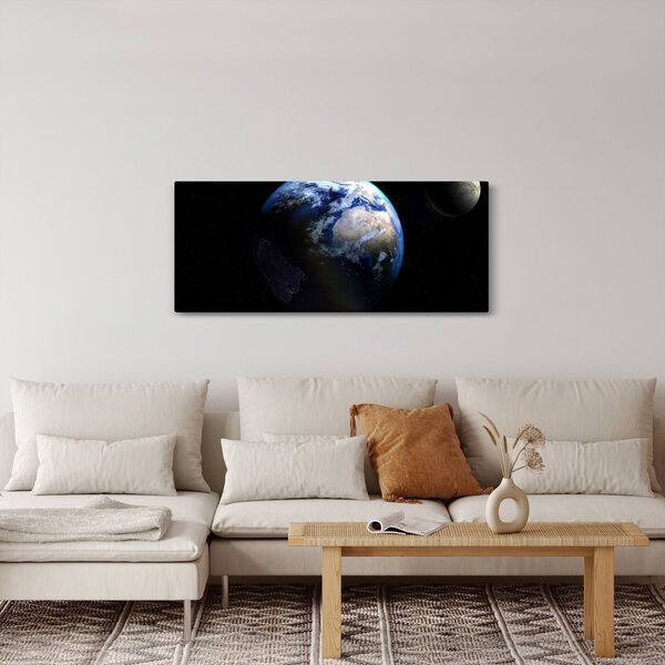 A Föld bolygó képe (120x50 cm)