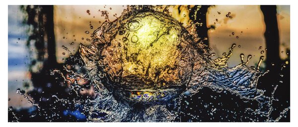 A víz képe (120x50 cm)