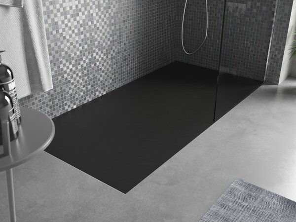 Mexen, Mexen Bert brodzik téglalap alakú SMC 150 x 70 cm, czarny - 4K707015