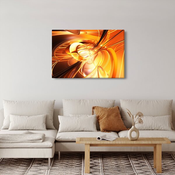 Absztrakciós kép (90x60 cm)