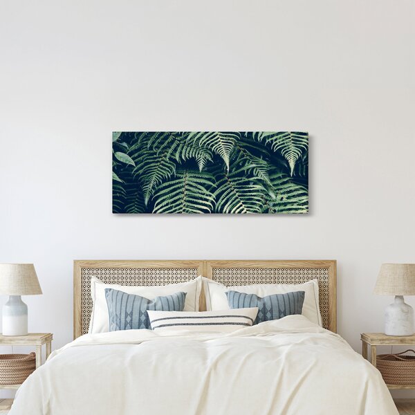A páfrány levelek képe (120x50 cm)