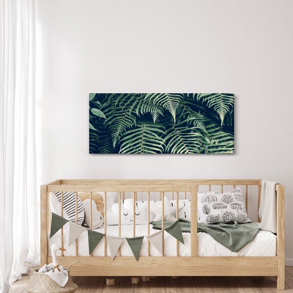 A páfrány levelek képe (120x50 cm)