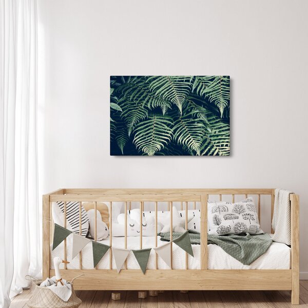 A páfrány levelek képe (90x60 cm)