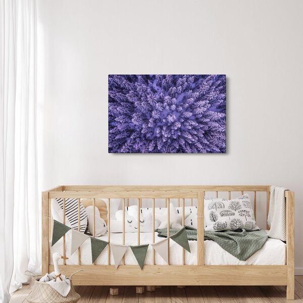 Havas fák képe (90x60 cm)