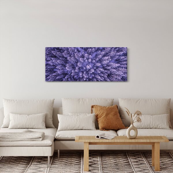 Havas fák képe (120x50 cm)