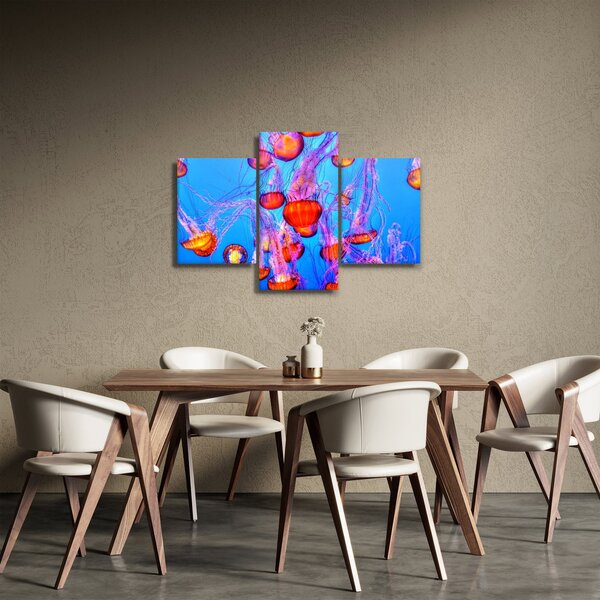 Medúza a tengerben képe (90x60 cm)