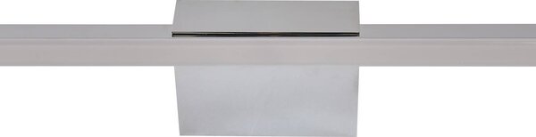 Lucande LED-es tükörlámpa Kivana, króm, fém, 90 cm, IP44, Króm / ezüst, Fürdőszoba, Alumínium, Modern
