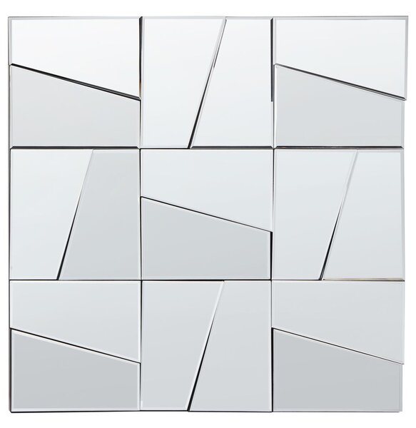 Falitükör ANCEMONT 80 cm 80 cm Ezüst