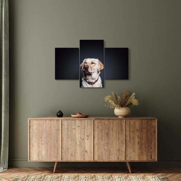 Labrador képe (90x60 cm)
