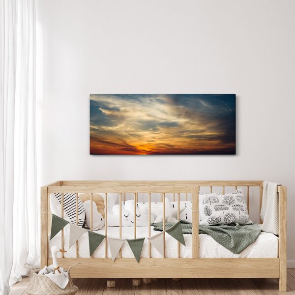 Naplemente képe (120x50 cm)