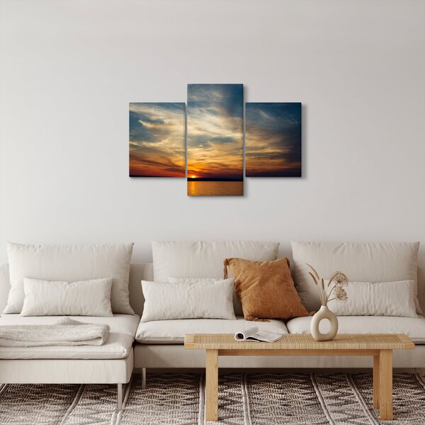 Naplemente képe (90x60 cm)
