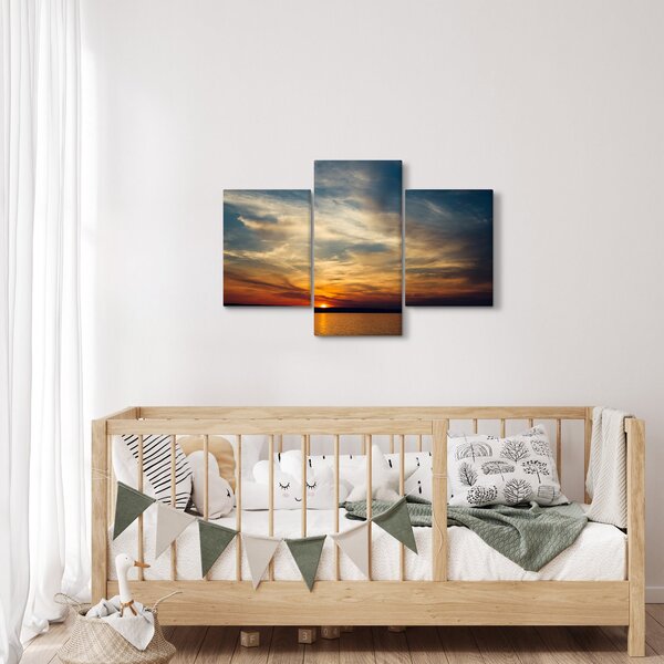 Naplemente képe (90x60 cm)