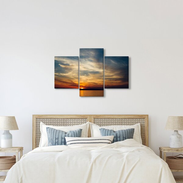 Naplemente képe (90x60 cm)