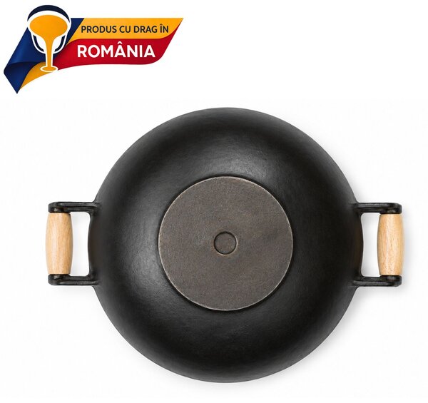 Öntöttvas wok, Ø 360 mm