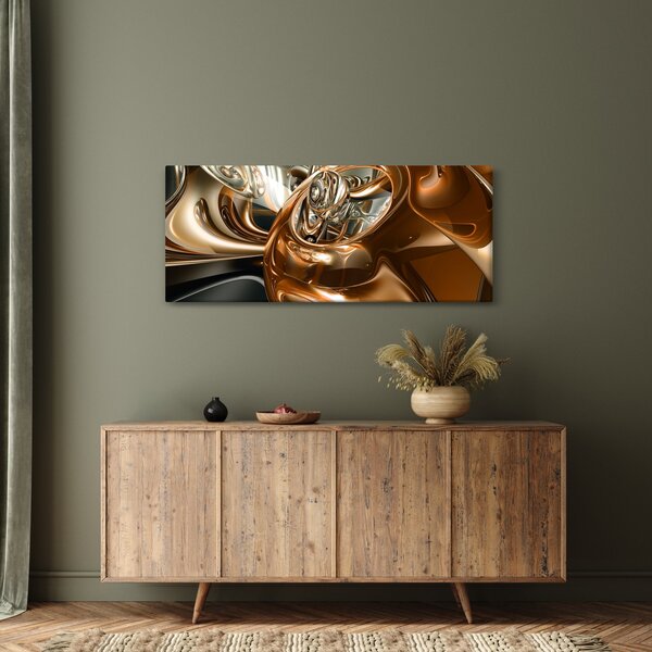 Absztrakciós kép (120x50 cm)