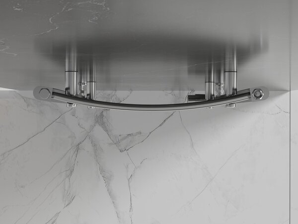 Mexen Helios, fűtőelem 1500x500 mm, 537 W, króm, W103-1500-500-00-01