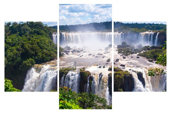 Iguassu vízesés képe (90x60 cm)