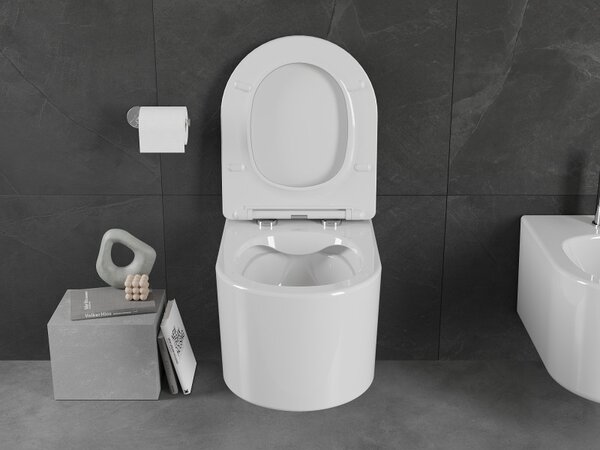 Mexen SOFIA keret nélküli függő WC csésze, 49 x 37 cm, fehér, 3354XX00