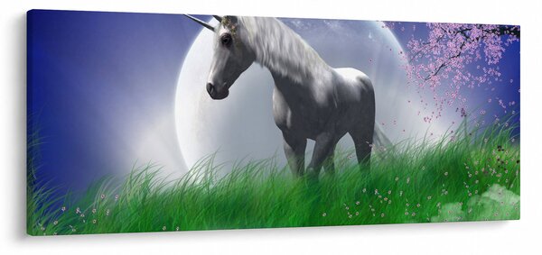 Egyszarvú képe (120x50 cm)