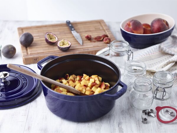 Staub 40510-284-0 pecsenyesütő tál 5,25 L Öntöttvas