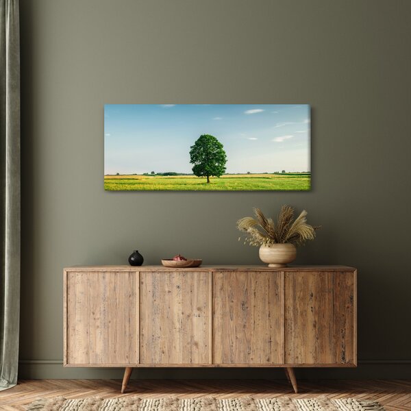 Fa képe a réten (120x50 cm)