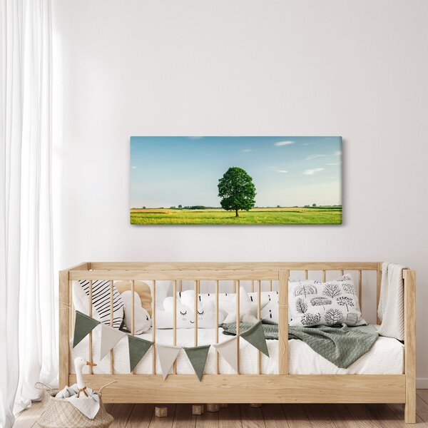 Fa képe a réten (120x50 cm)