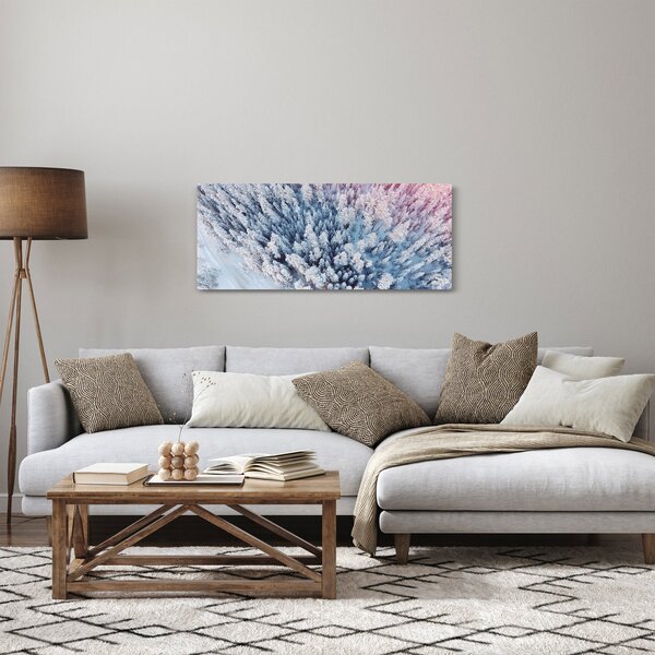 Havas fák képe (120x50 cm)