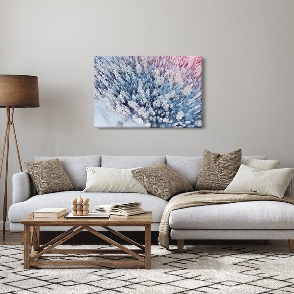 Havas fák képe (90x60 cm)
