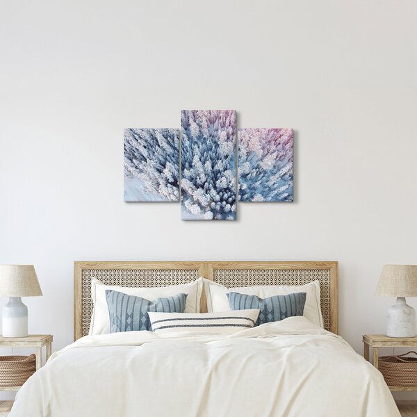 Havas fák képe (90x60 cm)