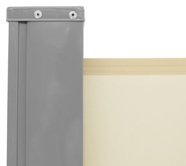 LUARO sarok terasz napellenző behúzható 180 x 620 cm bézs színben