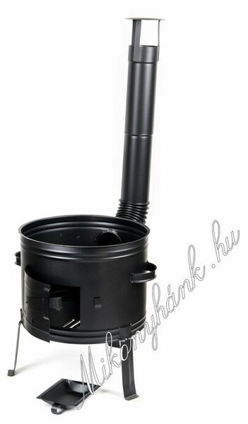 39cm Bográcsház + zománcozott szeletsütő 42cm 9 részes