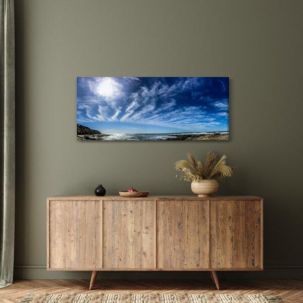 A felhős ég képe (120x50 cm)