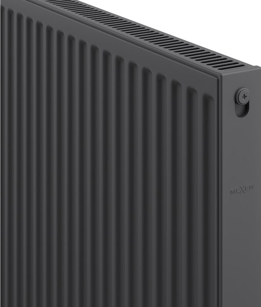 Mexen C11, panelradiátor 500 x 800 mm, oldalcsatlakozó, 637 W, antracit, W411-050-080-66