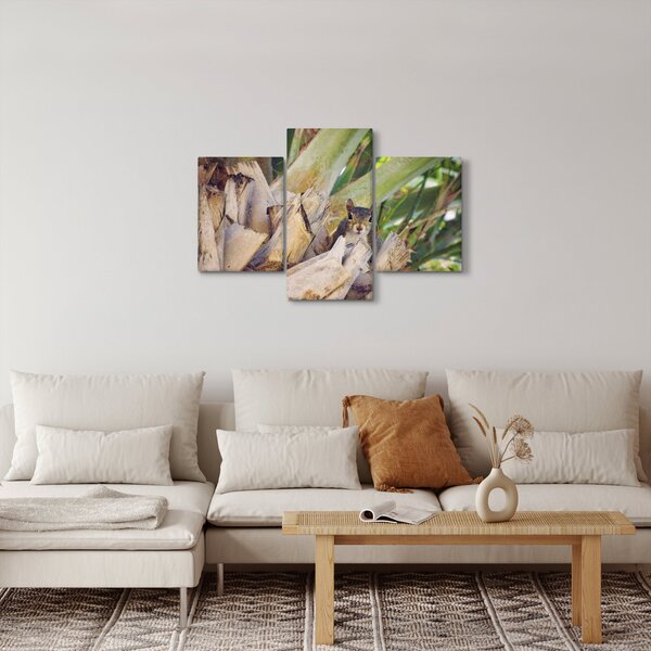 Mókus képe a fán (90x60 cm)