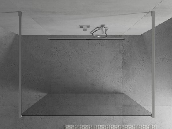 Mexen, Mexen Kioto ścianka przyszowa wolnostojąca Walk-in 105 x 200 cm, átlátszó 8 mm, króm - 800-105-002-01-00