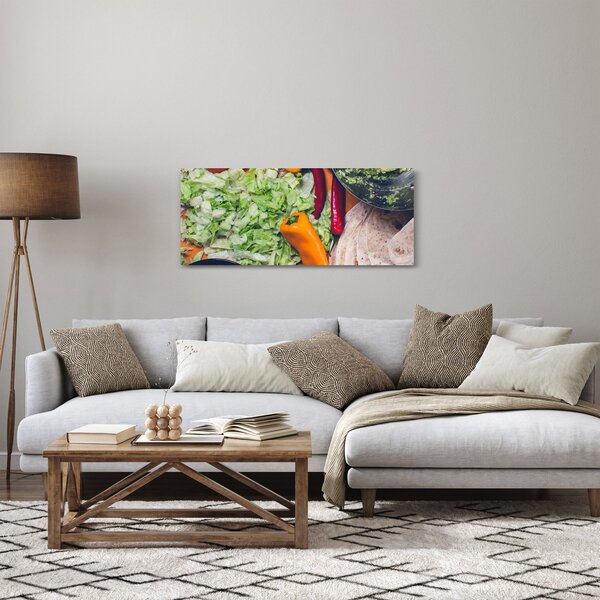 Zöldségek képe (120x50 cm)