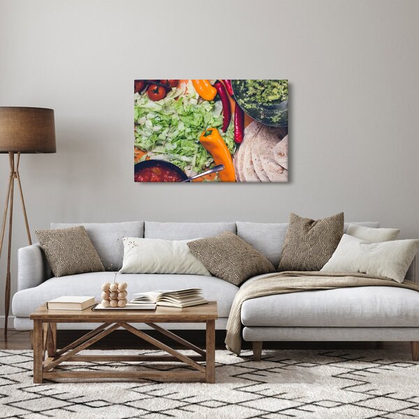 Zöldségek képe (90x60 cm)