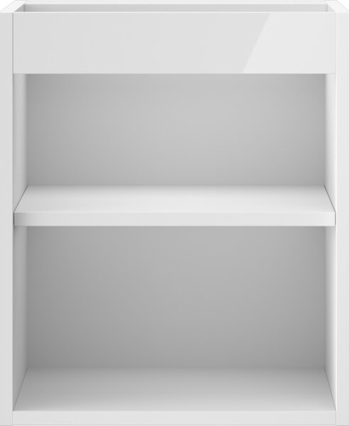Mexen Box-A, fali szekrény 40 cm, fényes fehér, 91AX1-0400-470-1-00