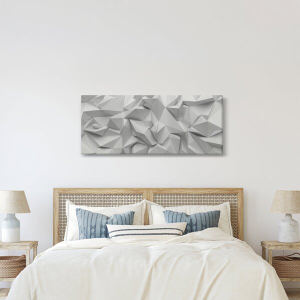 Absztrakciós kép (120x50 cm)