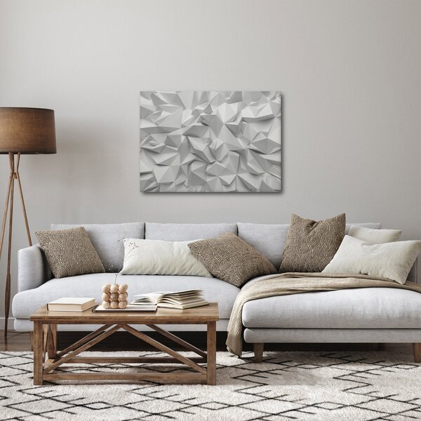 Absztrakciós kép (70x50 cm)