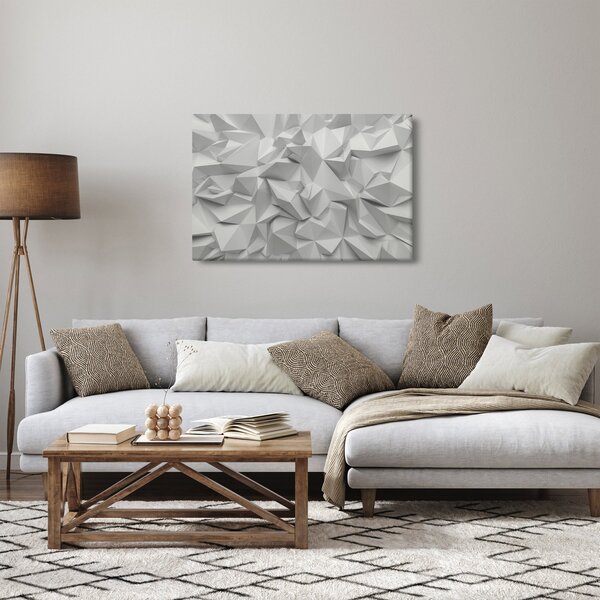 Absztrakciós kép (90x60 cm)