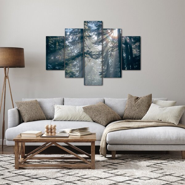Fák képe a ragyogó nappal (150x105 cm)